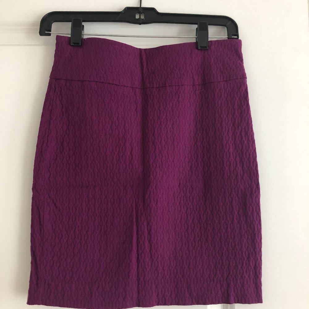 Margaret M Fuschia Mini Skirt